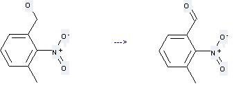 Benzenemethanol,3-methyl-2-nitro- can be used to produce 3-methyl-2-nitro-benzaldehyde